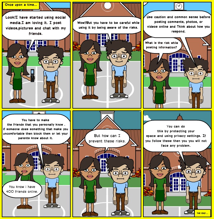 Social Media Comic