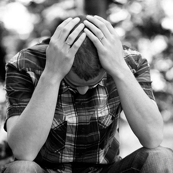 depressed boy